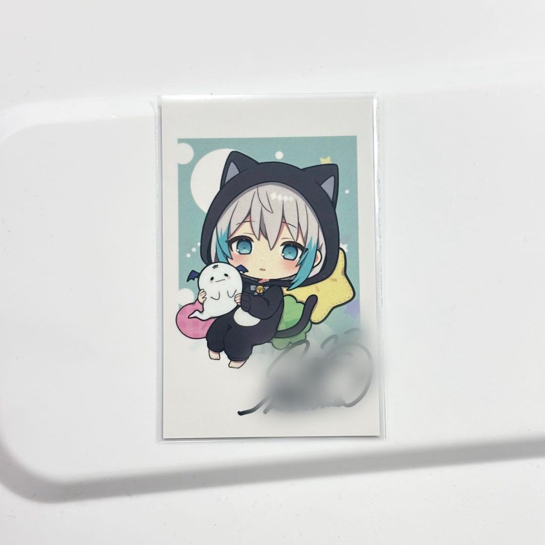 

[USED] Singer Instax-style trading card Silvera autograph