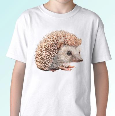 Igel Kinder Jungen T-Shirt tee top lustig süßes Tier Geschenk s s Kinder Babygrößen