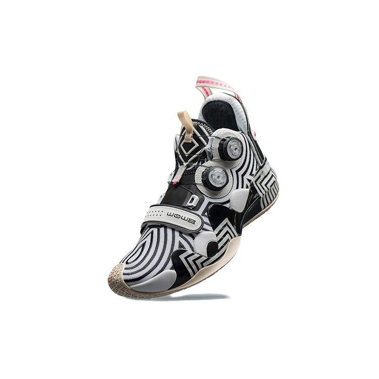 Scarpe da Basket Li Ning WAY OF WADE Uomo Mid Top Nero/Bianco ABEP001-15