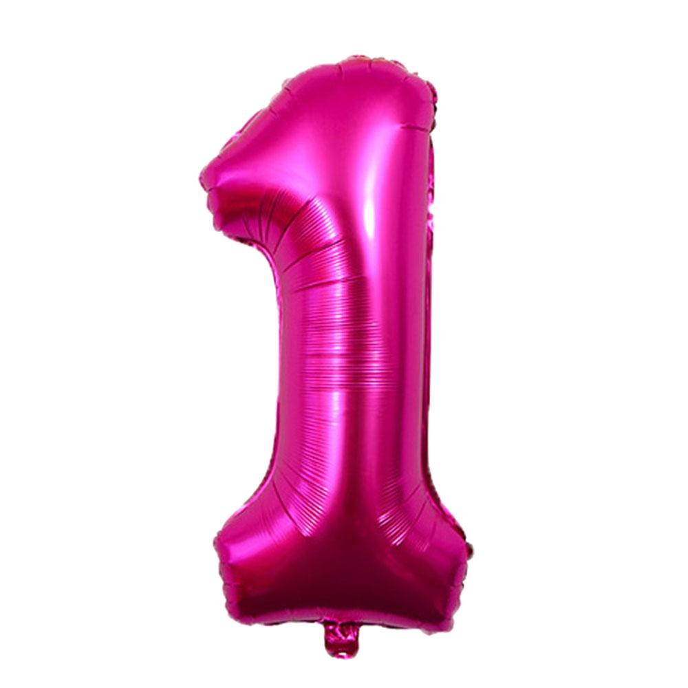 

Number Balloon 32inch Aluminum Film Number Balloon Cross-border Special for Arrangement Purple 32inch Pink Light Plate Aluminum 32inch