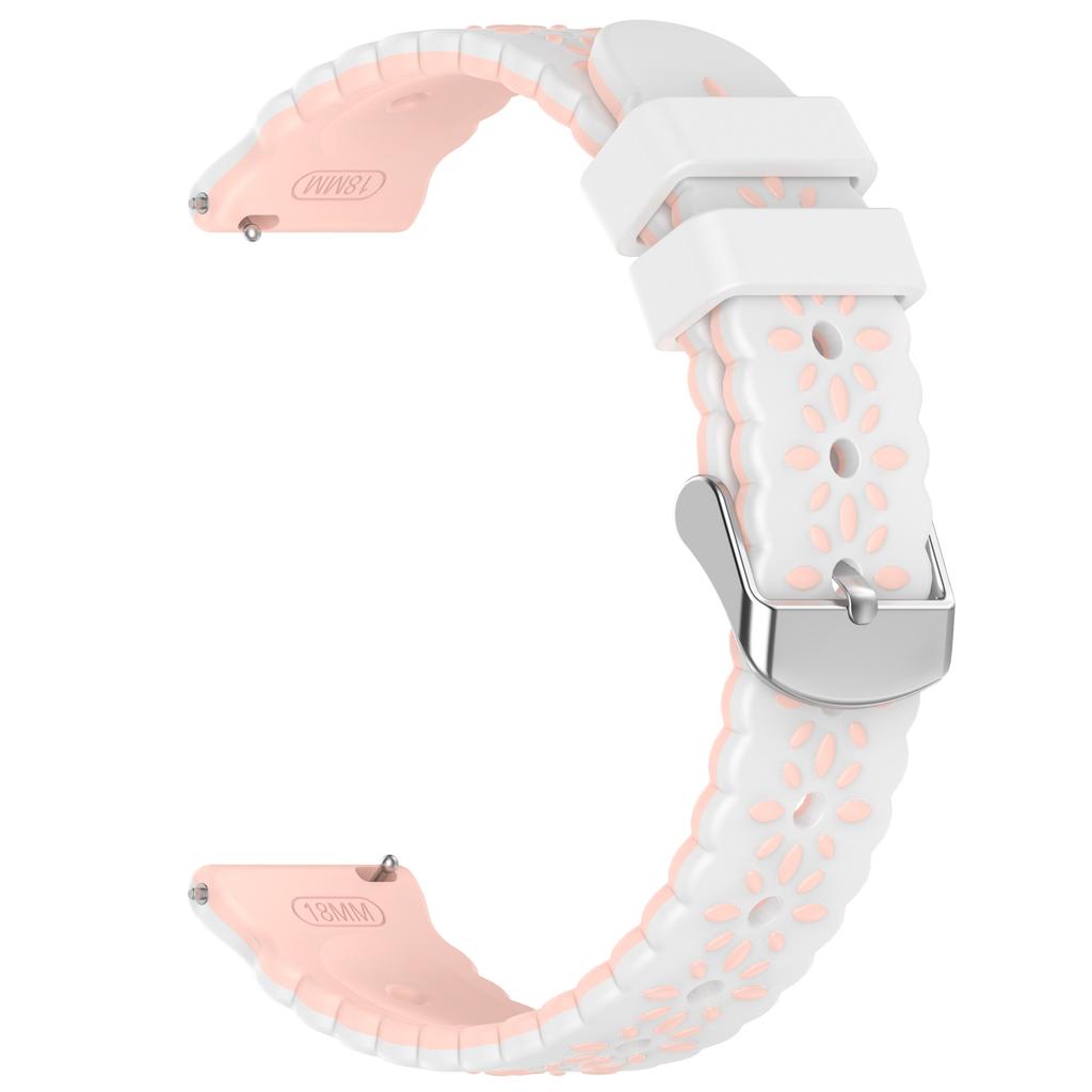 20mm silikonový řemínek pro Samsung Galaxy Watch7 44mm/6/5/4/4 Classic se vzorem slunečnice, dvoubarevný řemínek k hodinkám