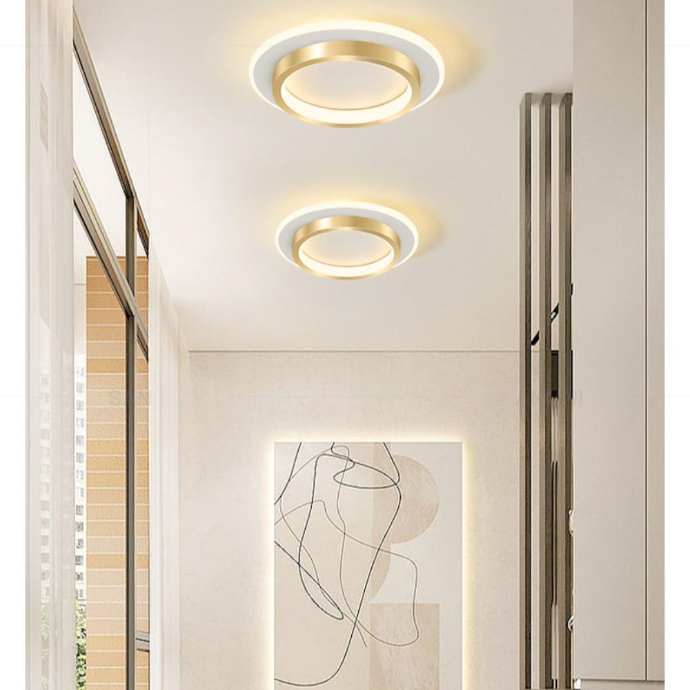 Modern LED Aisle Ceiling Light Chandelier For Corridor Stairs Foyer Balcony Bedroom Bathroom Indoor Lighting Fixtures Luster