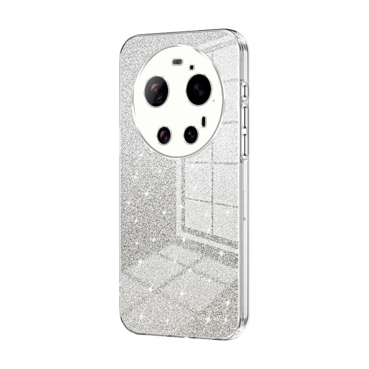 Gradient Glitter Powder Electroplated Phone Case