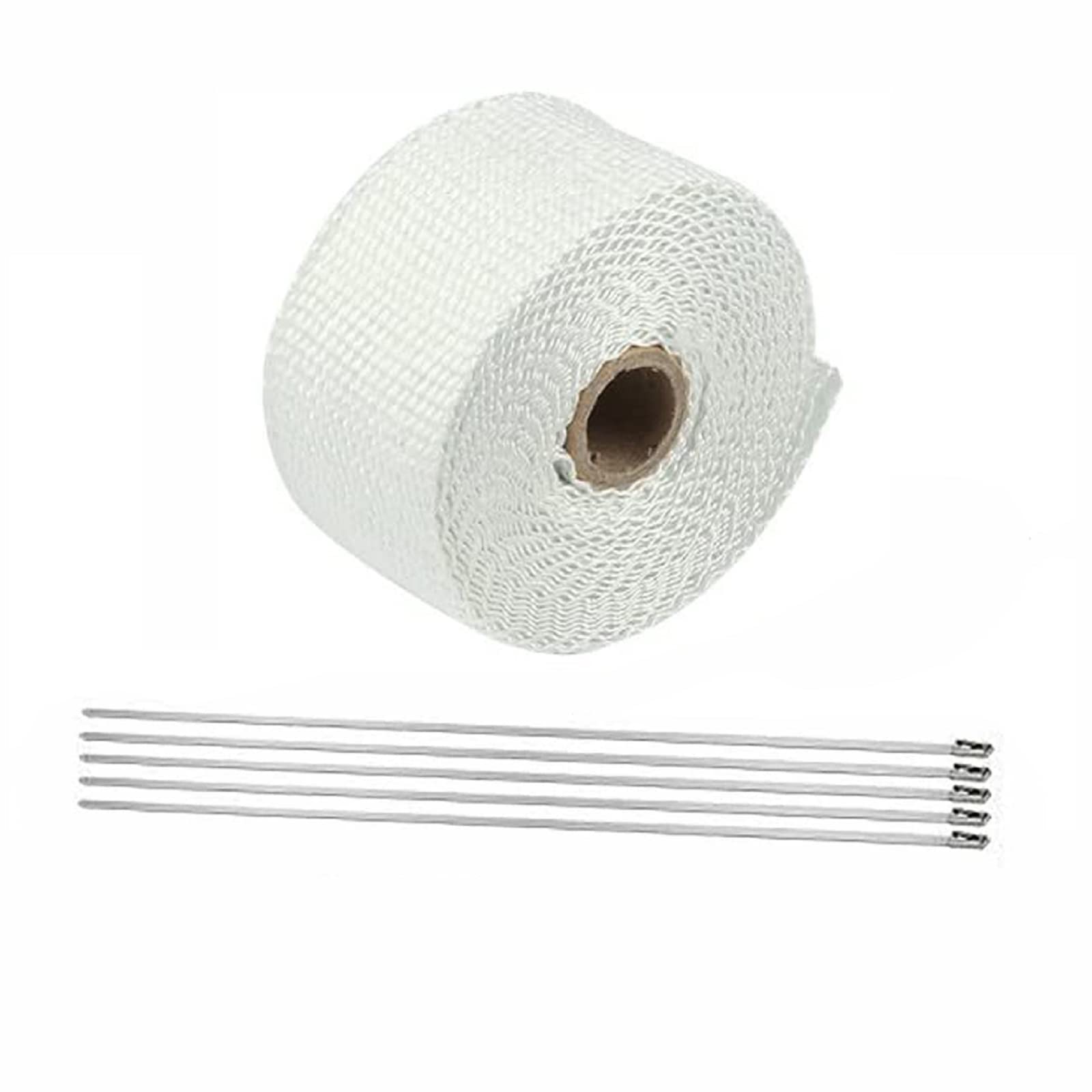 

Heat-resistant Cloth for Automobiles and Motorcycles, Made of High Quality Fiberglass, Heat Resistant to 5CM*5M белый