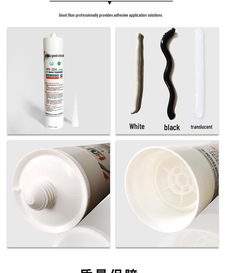 Induction Cooktop Panel Adhesive: Waterproof Silicone Sealant hn206