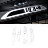 For Peugeot 3008 5008 GT 2016 2017 2018      Car Door Armrest Window Glass Lifting Switch Button Cover Trim