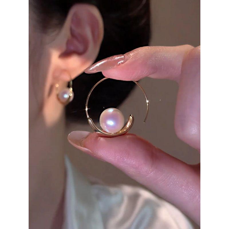 Fashion Big Circle Decorative Fashion Women's Best Selling Pearl