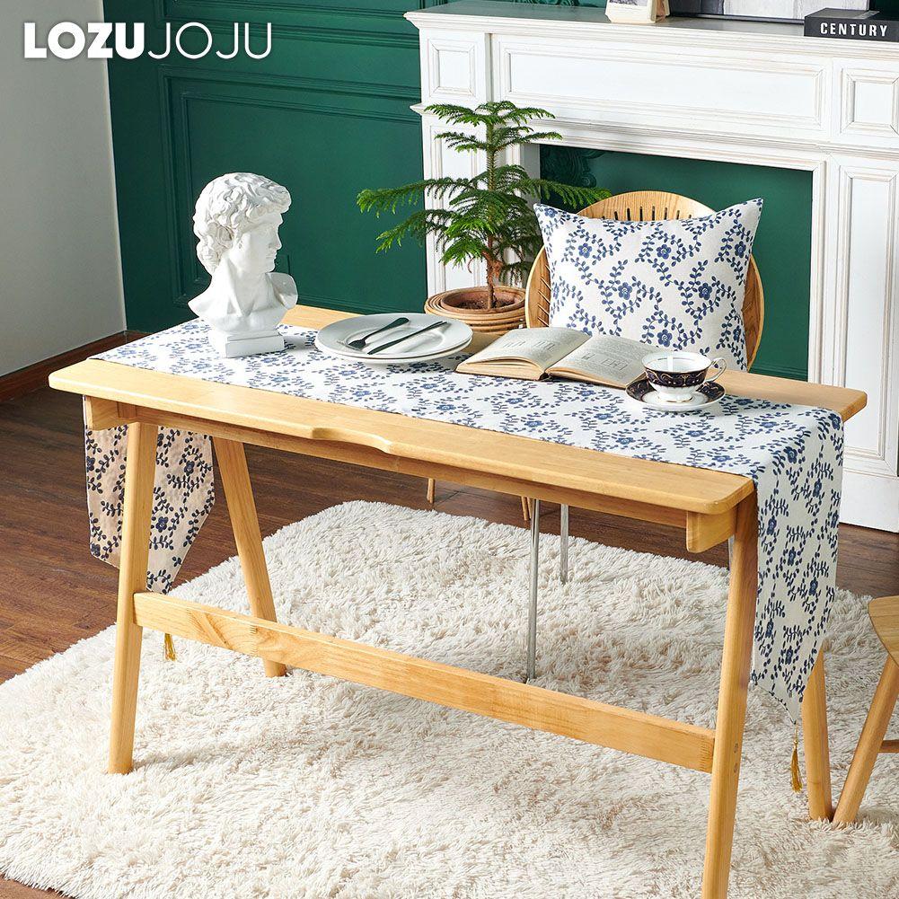 1PC LOZUJOJU Hot Selling Versatile Chinese Retro Plum Blossom Printed Table Runner Dinner Table Decorative for Home Table