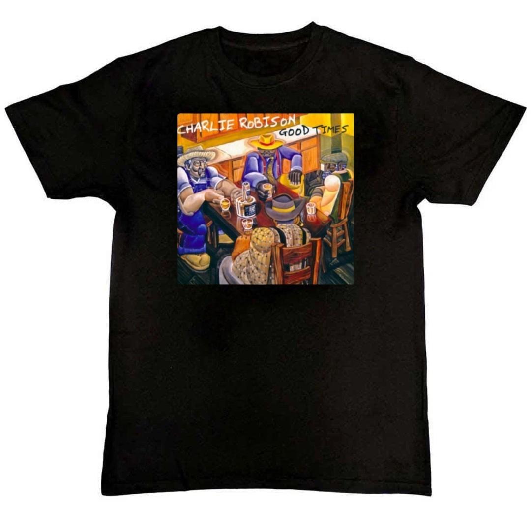 Charlie Robison Good Times Graphic Print Mens T-Shirt XL