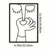 Creative 1Pc Humor Metal Wall Art Decor Unique Handmade Hanging Sign For Bathroom Bedroom Living Room
