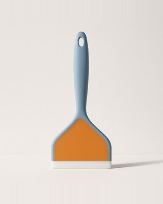 Good Flexibility Cooking Shovel Anti-slip Silicone No Sharp Edges Kitchen Spatula Shovel Baking Tool