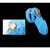 7 Colors Silicone Male Chastity Device Cock Cage Sex Toys With 5 Penis Ring Prevent Breaking Free Standard Short Cages Sex