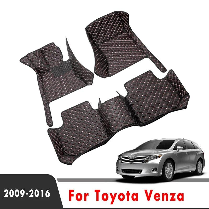 

For Toyota Venza 2016 2015 2014 2013 2012 2011 2010 2009 Car Floor Mats Protect Foot Carpets Waterproof Accessories Weatherproof