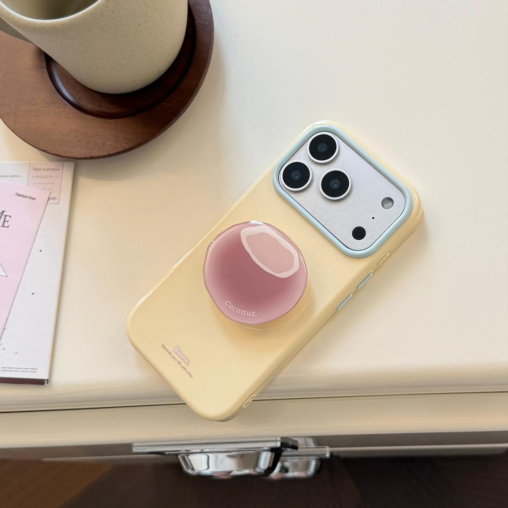 Ins Feng Shui Fruit Bracket Is Suitable for Apple 17pm Mobile Phone Case Iphone16 Small Fresh 15 Anti-drop 14 Soft 13 Korean