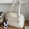 College Style Large-capacity Shoulder Bag Women's Summer New Fashion Simple Commuter Double Shoulder Handbag