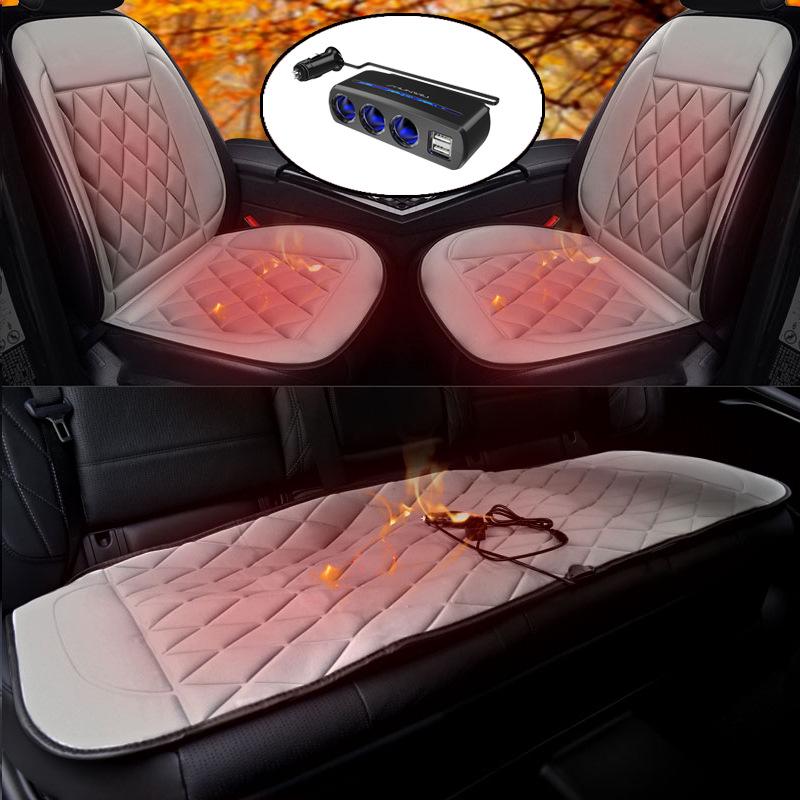 12V Elektrický vyhřívaný podsedák do auta na zimu