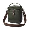 Doubles Men's Genuine Leather Shoulder Bag, A5 Capacity, BKS-7040 (Green)