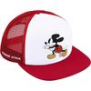Supreme Número (norte)Malla Trasera de 5 Paneles Roja de Mickey Mouse