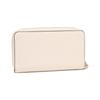 Michael Kors Brand Logo Leather Wallet Women's Cream White