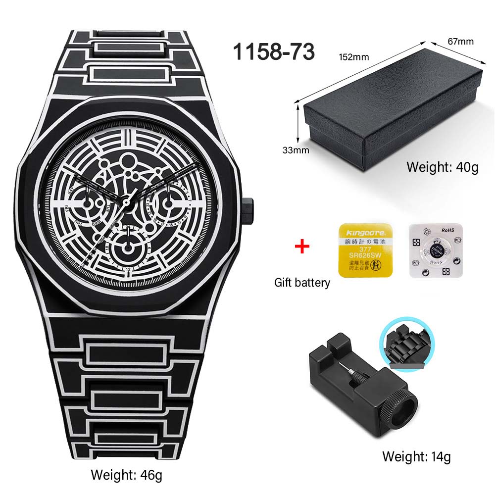 Fashion Men Quartz Middle Eastern popular sports watches dopamine quartz watches niche fashion waterproof Reloj Hombre