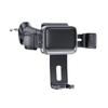 Universal Car Phone Holder Vent Mount 360 Rotation Gravity Grip Anti-Slip Smartphone Stand Black