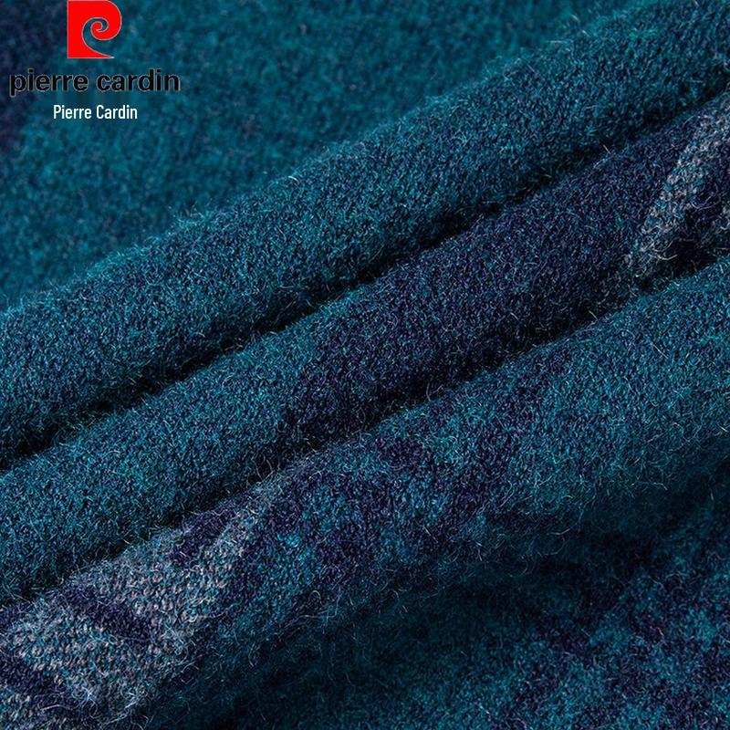 Pierre Cardin Men's Round Neck Wool Blend Sweater