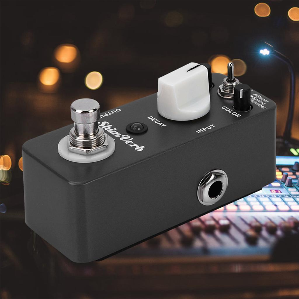 All metal Housing Three Reverb Modes Reverb Distortion Pedal Electric Guitar Accessories