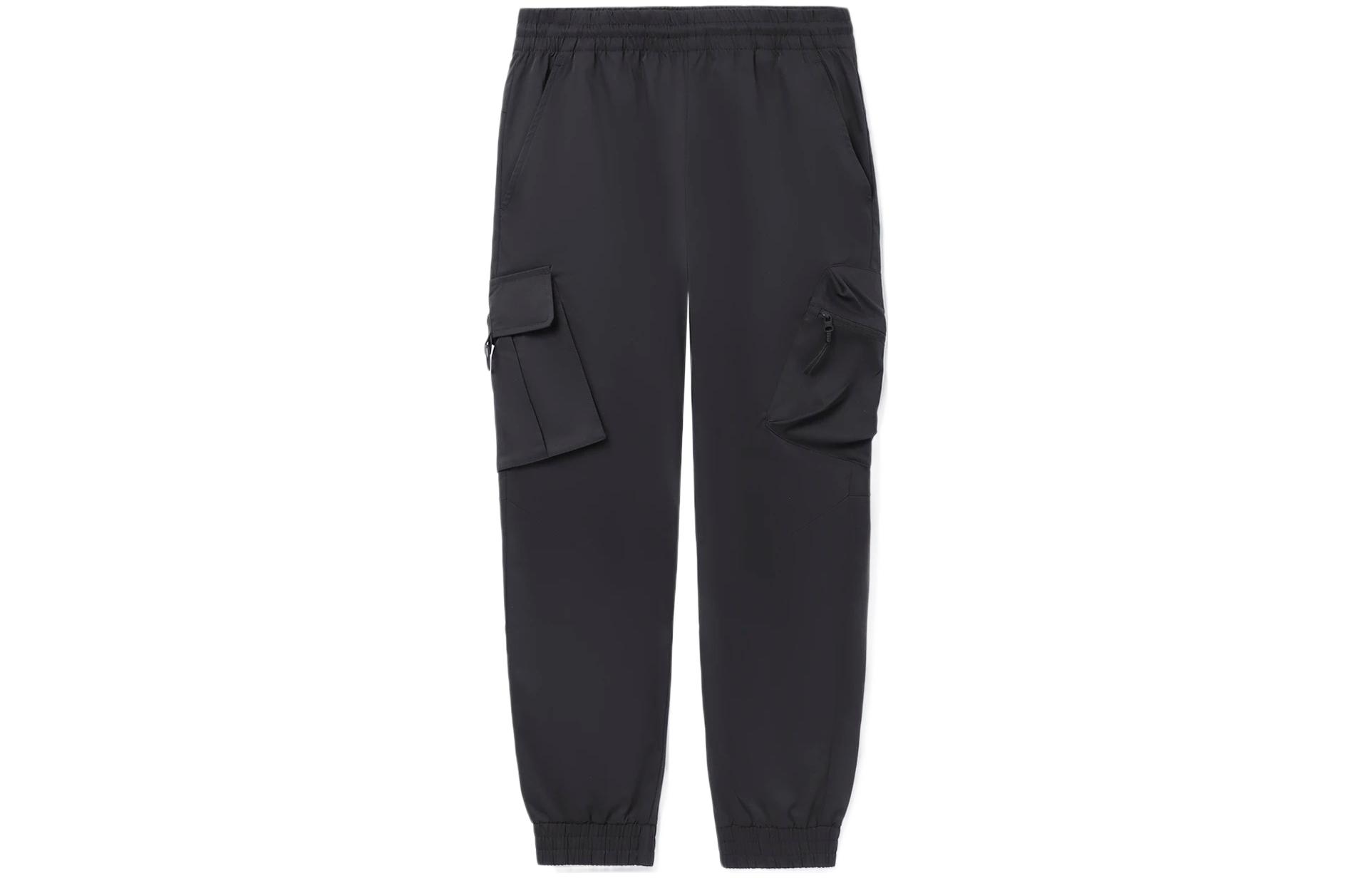 Li Ning Badfive Knitted Sweatpants Men s Black AKXR441-3 M