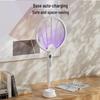2-in-1 Foldable Electric Mosquito Swatter with Digital Display