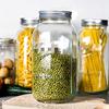 Transparent Mason Jar - Sealed Glass Storage for Oatmeal, Salads, Nuts & Dried Goods