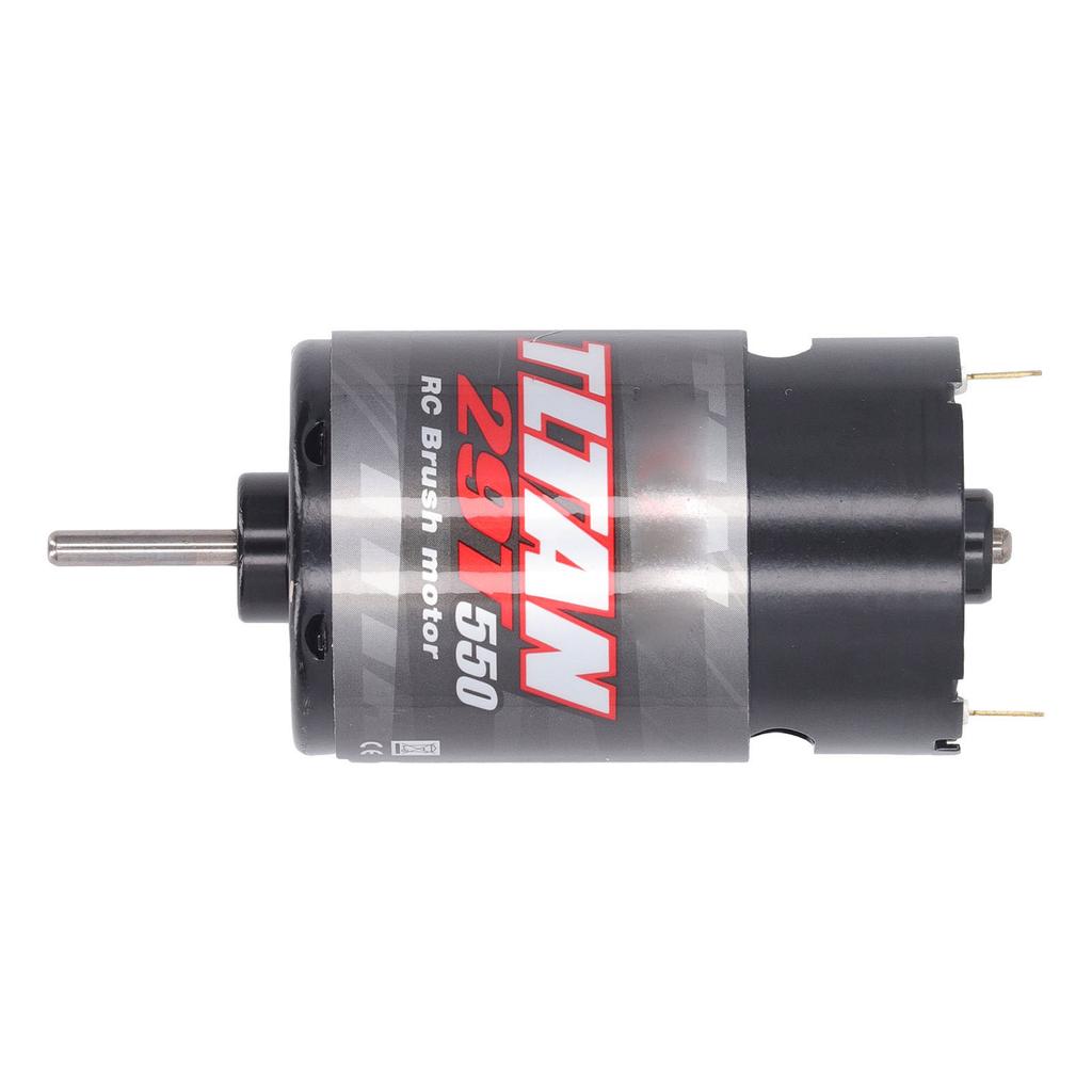 RC Brushed Motor with 1 3 Reduction Gearbox 550 Universal Brushed Motor for Electric Car Truck Boat 29T