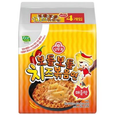 Ottogi Stir-Fri Cheese Ramen Spicy 4pcs