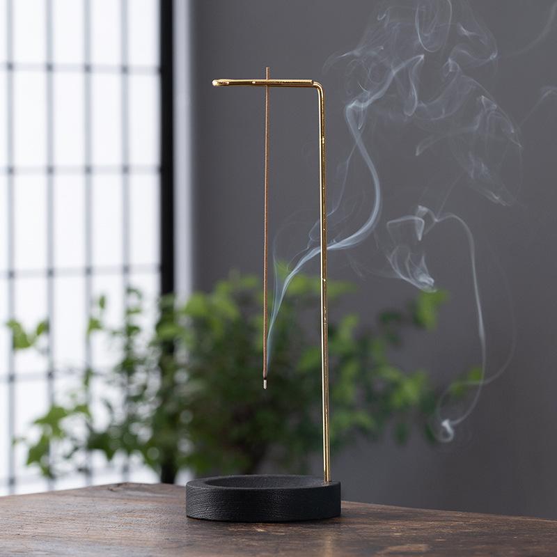 Zen-Style Inverted Incense Burner for Indoor Home Decoration