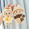 17cm Mini Plush Doll'S Clothes Outfit Accessories For Korea Kpop Exo Labubu Idol V1 V2 Sweater Headband Set Clothing Gift