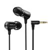 [AZLA] TRINITY Black [3-Layer Diaphragm/8mm Advanced RD Driver Wired Earphones] Ultra-Low Distortion Sound Canal-Type 120cm L-Shaped Plug