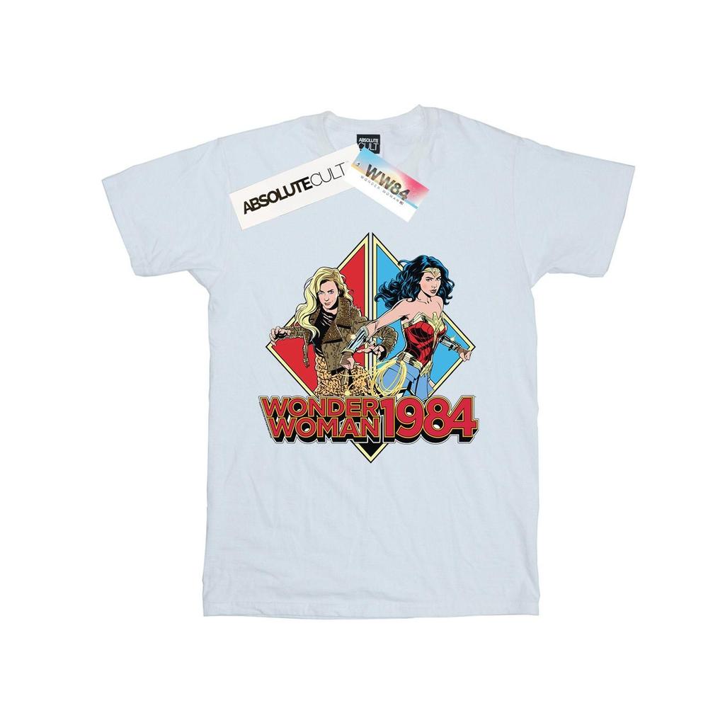 DC Comics Girls Wonder Woman 84 Back To Back Cotton T-Shirt