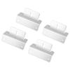 4Pcs Solar Panel Mounting Z Bracket Kit Off Gird Roof Installation Set for RV Yacht Flat Roof