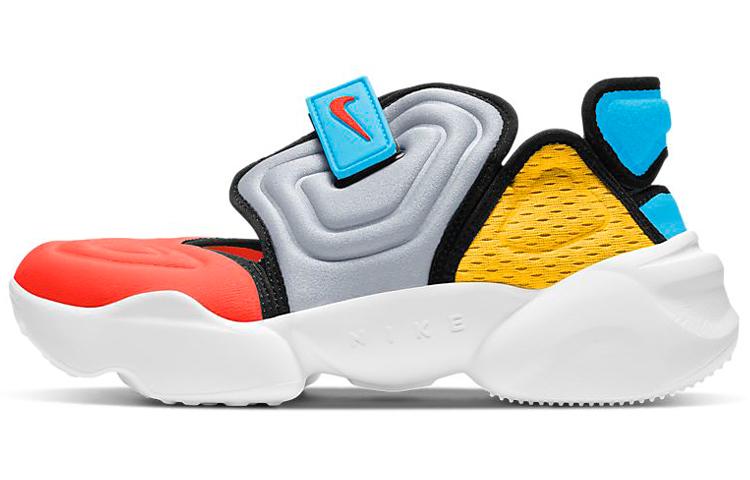 Nike Aqua Rift Football Grey Crimson Blue Fury Yellow Women s CW7164-002 35.5