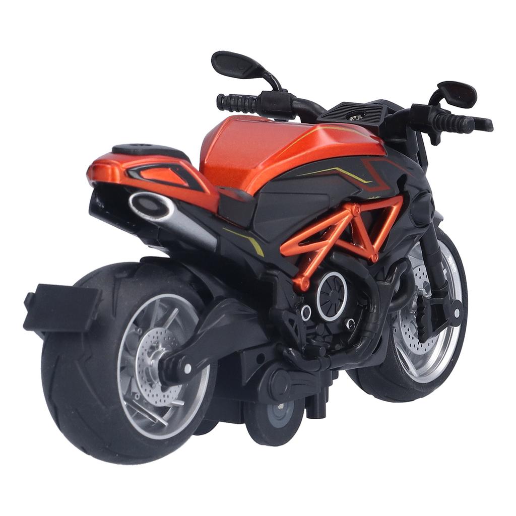 Motorcycle Model Alloy Simulation Motorbike Toy Collection Decoration for Children