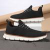 Summer Large Size 47 Lightweight Lace-up Casual Men's Shoes Breathable Fly-woven Loafers Men's Casual Shoes Men's