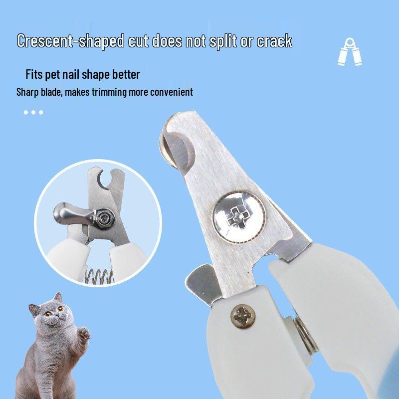 Stainless Steel Pet Nail Clippers & Grinder for Cats and Dogs