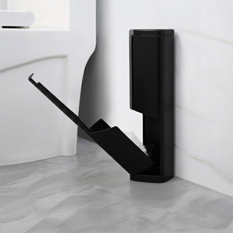 Toilettenbürstenhalter-Set mit Spaltenmülleimer
