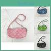 Fashionable Street Style Small Square Bag Medium Size Pu Material With Zipper