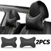 Auto Safety Car Seat Headrest with Breathable Mesh Relax Pillow Head And Neck Rest Cushion Auto Protector