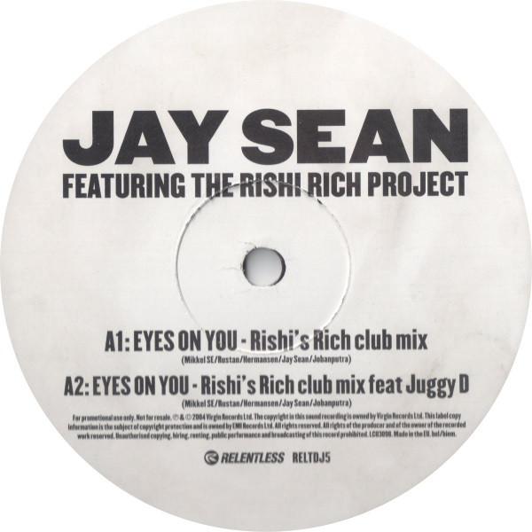 

12inch Record JAY SEAN, RISHI RICH - Eyes On You RELTDJ5 Relentless Reco 2004 Europe Rap & Hip-Hop/R&B Used