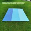 Blue Beach Blanket Sandproof Waterproof Camping Blanket Lightweight Outdoor Mat  Outdoor Gatherings