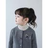 Toddler's Convertible Collar Neck Warmer Autumn Soft Cotton Windproof Fleece Lined Scarf INS Sporty Fashion Unisex Baby Scarf