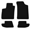 BASIC Black Velour Floor Mats For: Bentley Continental GT V8 (2013-2022)