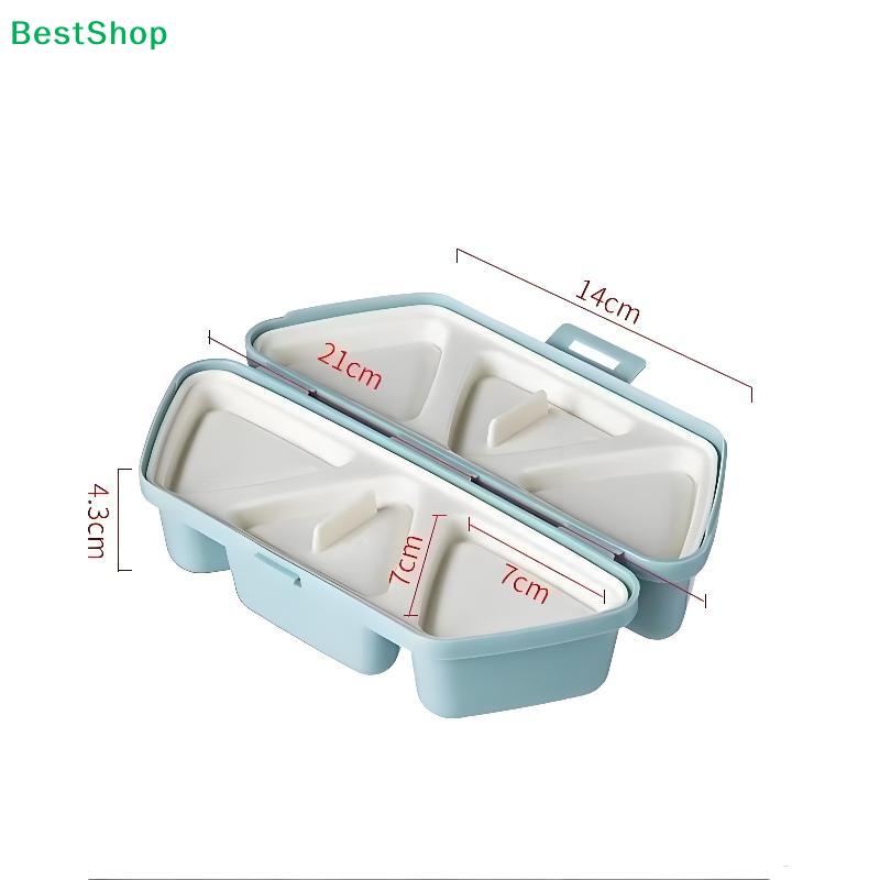 6-in-1 Onigiri Mold Bento Box - Multi-Cavity Rice Ball Maker & Lunch Container, Easy To Make Cute Triangle Sushi Balls