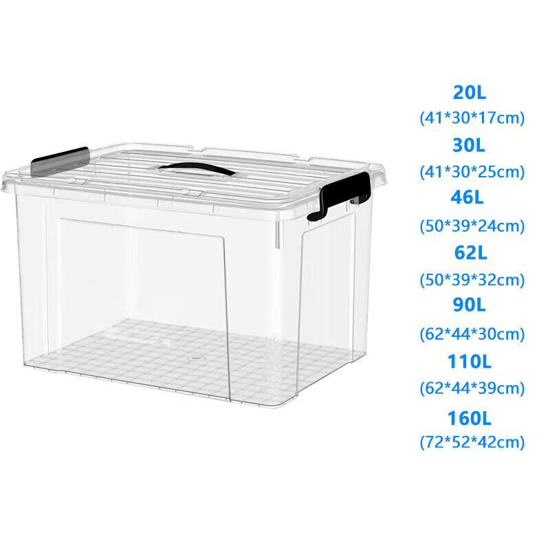 Transparent Plastic Storage Box